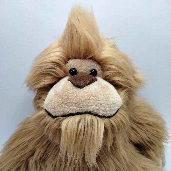 Artistic Toys Bigfoot 10" Plush Sasquatch Brown Soft Stuffed Animal Wild Thing - Picture 1 of 11